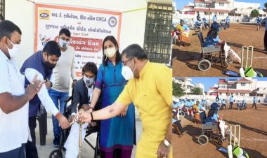 ઊંઝા : આર.કે.ફાઉન્ડેશનના સહયોગથી ઉત્તર ગુજરાત વ્હીલચેર ક્રિકેટ ટીમ સિલેક્શન કેમ્પ યોજાયો, જુઓ વીડિયોમાં ક્રિકેટની એક ઝલક