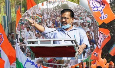 ભાજપ ખાતું પણ ના ખોલાવી શક્યું : આપ કાર્યકર્તાઓએ લગાવ્યો નારો, "હો ગયા કામ, જય શ્રી રામ"