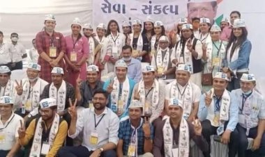 આમ આદમી પાર્ટીના 27 કોર્પોરેટરો ભાજપના 93 કોર્પોરેટરો માટે બન્યા મોટો પડકાર : સી.આર.પાટીલનું ટેંશન વધ્યું