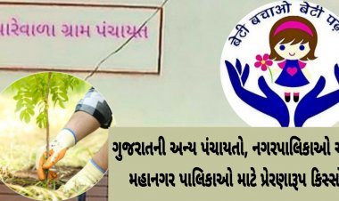 ગુજરાતની આ ગ્રામ પંચાયતે 'બેટી પઢાઓ અને પર્યાવરણ બચાવો' ને લઈ લીધો મોટો નિર્ણય, PM મોદી પણ પ્રશંશા કર્યા વિના નહિ રહી શકે !