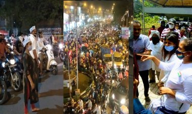 સુરત : કોરોનામાં જિંદગી દાવ પર લગાવી  AAP ના નગર સેવકો ટ્રાફિક નિયમન માટે રસ્તા પર ઉતર્યા : ભાજપના નગર સેવકો ક્યાં ?