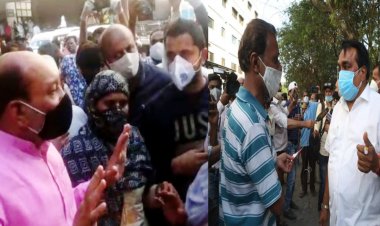 સુરત : સિવિલ હોસ્પિટલની મુલાકાતે ગયેલ આરોગ્ય મંત્રીને લોકોએ ખરી ખોટી સંભળાવી, સી.આર.પાટીલ કેમ સ્તબ્ધ થઈ ગયા ?