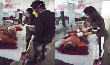 રાજનીતિ સત્તા માટે નહીં સેવા માટે  : AAP નાં આ નગર સેવકે આખી રાત આઇસોલેશન સેન્ટરમાં દર્દીઓની એક દીકરી બની સેવા કરી