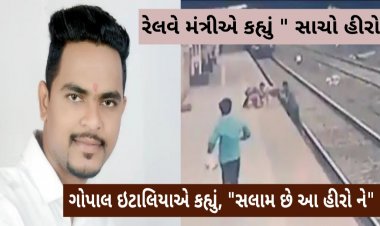 ગોપાલ ઇટાલિયાએ કહ્યું," સલામ છે આ હીરોને,જેણે જીવ જોખમમાં મૂકી અંધ માતાના બાળકને બચાવ્યું", જુઓ વિડીયો