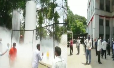 પ્રાણવાયુ બન્યો પ્રાણઘાતક : ઓક્સિજન ભરેલું ટેન્કર લીક થયું અને ટપોટપ દર્દીઓ મરવા લાગ્યા, 22 ના મોત થી અરેરાટી