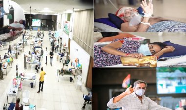 સુરત : કોવિડ કેર આઇસોલેશન સેન્ટર કે ચમત્કારિક દવાખાનું ? દર્દી બનીને આવનાર સ્વયંસેવક બની સેવા કરે છે !