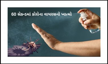 Exclusive :  હવે આ સેનેટાઇઝર વડે કોરોના વાયરસનો થશે 60 સેકન્ડમાં જ ખાત્મો, જાણી લો શુ છે સમગ્ર પદ્ધતિ