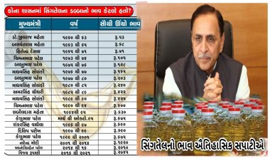 ગુજરાતમાં સિંગતેલનો ભાવ ભડકે બળ્યો : ભાજપના શાસનમાં કેટલો ઝડપી થયો ભાવ વધારો ? જાણો