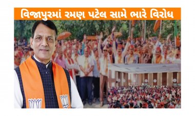 વિજાપુર : ભાજપના રમણ પટેલ સામે કાર્યકરોનો હોબાળો : ગાંધીનગર કમલમ માં કાર્યકરોએ શુ આપી ચીમકી? જાણો