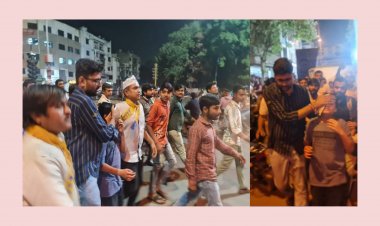 સુરત : ગોપાલ ઇટાલિયાની સભામાં થયો પથ્થરમારો : બાળકને આંખ પર થઇ ઇજા