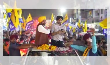 વિસનગરમાં આમ આદમી પાર્ટીનો ભવ્ય રોડ શો યોજાયો : ગુજરાતમાં ડબલ નહિ નવા એન્જીનની જરૂર