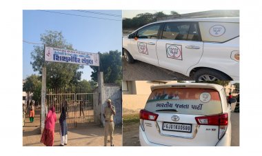 ઊંઝામાં મતદાન દરમ્યાન કોણે કર્યો નિયમોનો ભંગ ?
