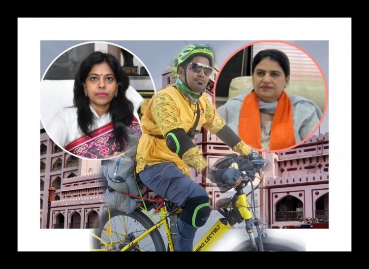 સુરત પાસેથી મને સાયકલ દ્વારા ભારત ભ્રમણની પ્રેરણા મળી છે : સાયકલ પ્રવાસી પરમવીરજી