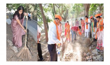 સુરત : યાત્રાધામ સ્વચ્છતા અભિયાન : 7 ટન કચરો એકત્ર કરાયો