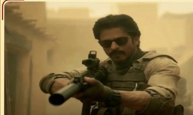 દુબઈ ના બુર્જ ખલીફા માં શાહરૂખ નું ટ્રેલર છવાયુ