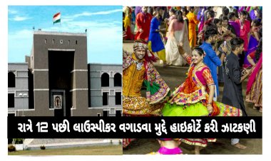 હાઈકોર્ટે  સરકારની ઝાટકણી કાઢી : રાત્રે 12 પછી લાઉસ્પીકર વગાડનાર સામે થઈ શકશે FIR