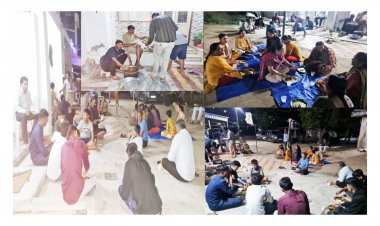 દિવાળી પર્વમાં ગામડાઓમાં રોનક જામી : સમૂહ શેરી ભોજનનો નવો ટ્રેન્ડ શરૂ થયો