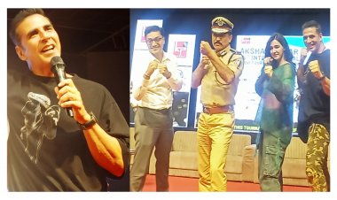 સુરત : અક્ષય કુમારે પોલીસ કમિશ્નર અને કલેકટર વિશે એવું તે શું કહ્યું કે તાળીઓનો ગડગડાટ થવા લાગ્યો