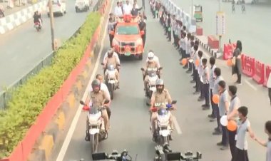 ગુજરાતઃ 15 કિ.મી. લાંબી માનવસાંકળ રચી સુરતીઓએ રચ્યો ઈતિહાસ