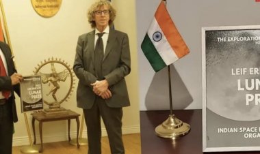 ચંદ્રયાન-3 ની સફળતા પર ISRO ને લીફ એરિક્સન લૂનર પુરસ્કારથી કરાયું સન્માનિત