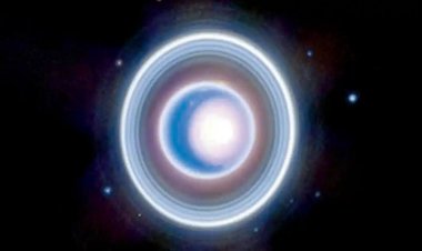 નાસાએ યુરેનસનો ફોટો જાહેર કર્યો, જેની આસપાસ જોવા મળી ચમકદાર રિંગ્સ