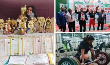 સુરતની 17 વર્ષીય વિધિ માવાણીનો દેશભરમાં ડંકો, વેઈટ લિફ્ટિંગમાં જીત્યા ચાર ગોલ્ડ મેડલ