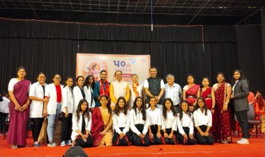 સુરત : VNSGU માં યોજાયેલ 50 માં સ્વર્ણિમ યુવા મહોત્સવમાં જે.ઝેડ.શાહ આર્ટસ અને એચ.પી. દેસાઈ કોમર્સ કોલેજ પ્રથમ ક્રમે