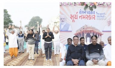 વડનગર : કેબિનેટ મંત્રીની હાજરીમાં સૂર્યનમસ્કાર કાર્યક્રમનો ફિયાસ્કો : શહેર પ્રમુખનું મોટું નિવેદન