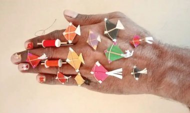 નખના કદના પતંગ, ફિરકીઃ યુવકને લંડન બુક ઓફ વર્લ્ડ રેકોર્ડમાં સ્થાન