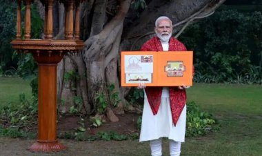 Ram Mandir: PM મોદીએ પ્રાણ પ્રતિષ્ઠા પ્રસંગે વિશેષ પોસ્ટલ સ્ટેમ્પ બહાર પાડ્યું - India News Gujarat