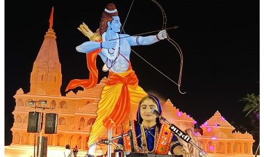 સુરત : VNSGU આયોજીત રામોત્સવ કાર્યક્રમમાં ગીતાબેન રબારીએ ભજનોની રમઝટ બોલાવી : વાતાવરણ રામમય બન્યું