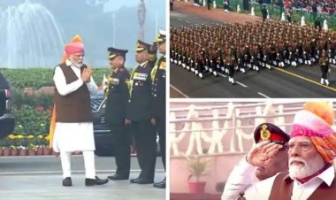 75માં ગણતંત્ર દિવસે તદ્દન નવા લુકમાં દેખાયા PM મોદી, પાઘડીની ખાસિયતો સાંભળી ચોંકી ઉઠશો