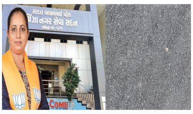 ઊંઝા:નગર પાલિકા દ્વારા થતા રોડના પેચવર્ક માં બેદરકારી ? એન્જિનરે શું કહ્યું ? જાણો