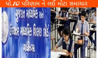 Big Breaking: ધો.10 નું પરિણામ 11 મે એ જાહેર થશે