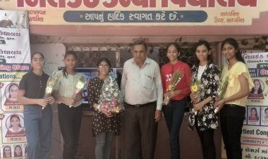 સુરત : નીલકંઠ કન્યા વિદ્યાલય માં 6 વિદ્યાર્થીનીઓએ A1 ગ્રેડ અને 25 વિદ્યાર્થીનીઓએ A2 ગ્રેડ પ્રાપ્ત કર્યો