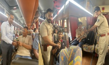 સુરત એસ. ટી.વિભાગ દ્વારા વિશ્વ પરિવહન દિવસની અનોખી ઉજવણી કરાઇ