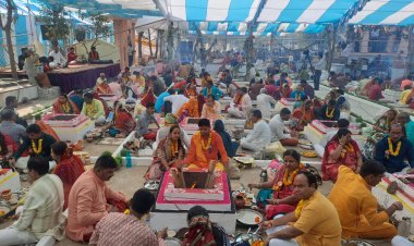 વિસનગર : કાંસા ગામે ઉમિયા માતાજીની રજત જયંતી અને પ્રાણપ્રતિષ્ઠા  મહોત્સવ ઉજવાયો