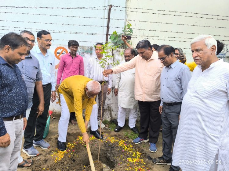ઊંઝા : જેસીસ ક્લબ દ્વારા શહેરને હરિયાળું બનાવવા અનોખો પ્રયાસ