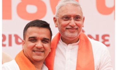 વડોદરા : ભાજપ પ્રદેશ પ્રમુખ જગદીશ વિશ્વકર્મા નો અભિવાદન સમારોહ ચર્ચામાં : હર્ષ સંઘવી ને નીચુ જોવું પડે તેવી સ્થિતિ ?