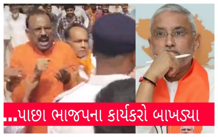 Breaking: સુરત બાદ સિધ્ધપુર ભાજપમાં ભડકો : વિશ્વકર્માના સ્વાગત કાર્યક્રમ દરમ્યાન  કાર્યકરો બાખડ્યા
