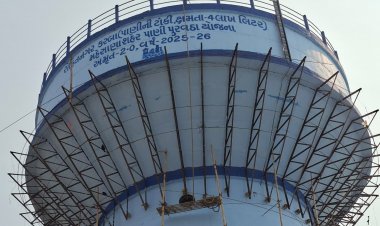 સરકાર હવે જાગો ! લ્યો સુરત બાદ હવે મહેસાણામાં  પણ જીવતા જળ બોમ્બ ? ઓવરહેડ ટાંકીમાં તિરાડો ?